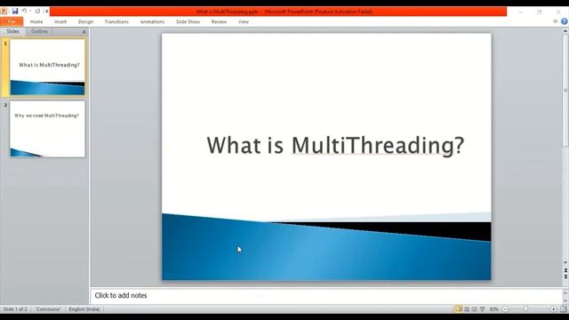 What is MultiThreading? - In Tamil смотреть онлайн