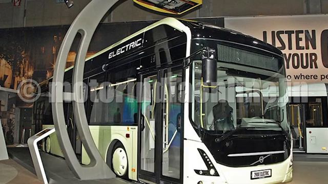 Volvo представила первый полностью электрический автобус