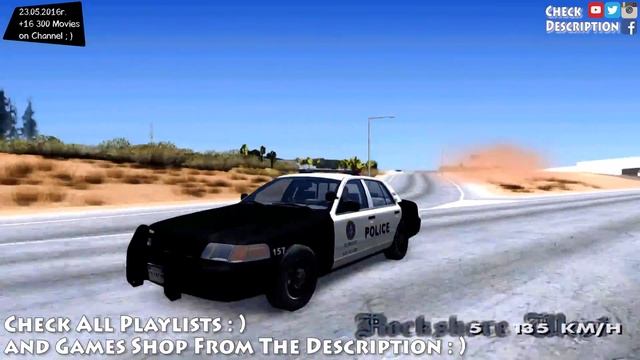 Ford Crown Victoria SFPD - GTA San Andreas MOD _REVIEW смотреть онлайн