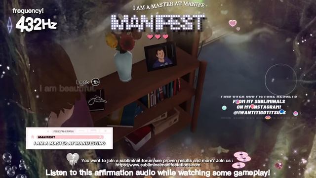 432Hz | MANIFEST! “I am a Master at Manifesting!” One Affirmation. смотреть онлайн
