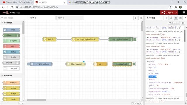 TAKING REQUEST FROM A WEBSITE AND PROCESSING IT USING NODE RED|| IOT TASK|| VIT UNIVERSITY смотреть онлайн