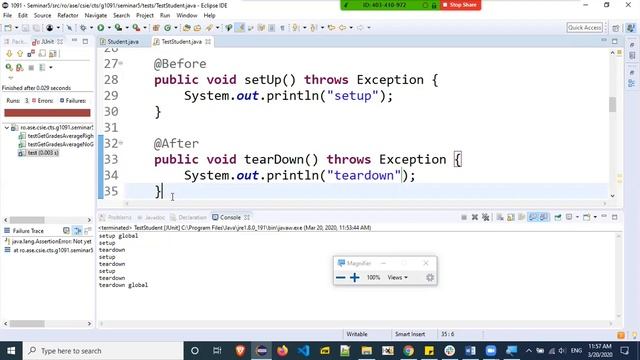 CTS En Seminar 5 JUnit 4 Basic concepts смотреть онлайн