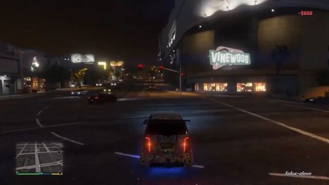 Вышел через лобовое стекло GTA 5 / PS 4