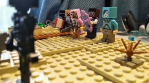 скелет иссушитель лего маинкрафт (анимация)