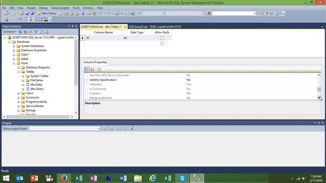 4 SQL Server 2014 Training in Hindi Primary Key or No t Null смотреть онлайн