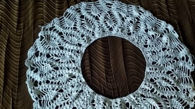 круглая кокетка крючком//что вяжу в июле 2022 смотреть онлайн