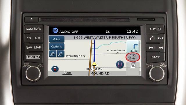 2016 NISSAN Sentra - Map Button (if So Equipped)