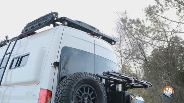 35" Tires... on a Mercedes Sprinter?! - How to Accommodate Bigger Tires on Your Adventure Van смотреть онлайн