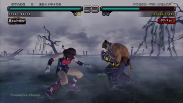 E24K's Tekken 5: Dark Resurrection Online - Asuka Kazama Arcade Battle Playthrough смотреть онлайн