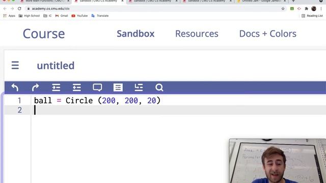abs() and distance() - CMU CS Academy 8.1.3 смотреть онлайн