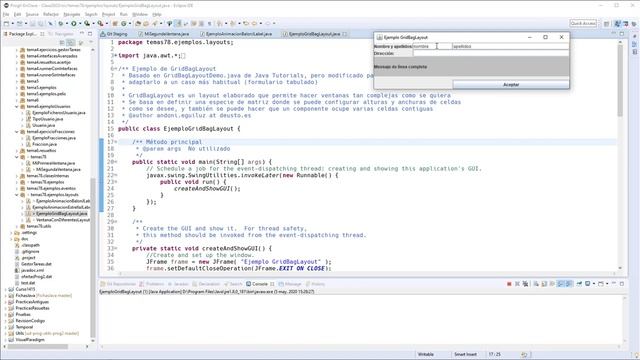 Temas7 9 07 GridBagLayout смотреть онлайн