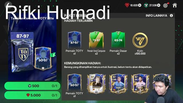 ALL IN 7 JUTA HARI INI TEAM KU HARUS FULL TOTY! FC Mobile смотреть онлайн