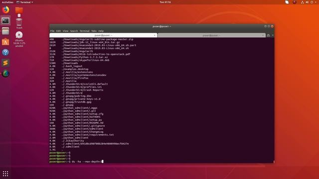 How to recursively list size of files and directories in a directory Linux Unix - 2019 смотреть онлайн