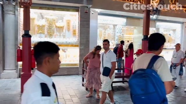 Dubai ?? The Biggest Gold Souk in the Wold ! [ 4K ] Walking Tour смотреть онлайн