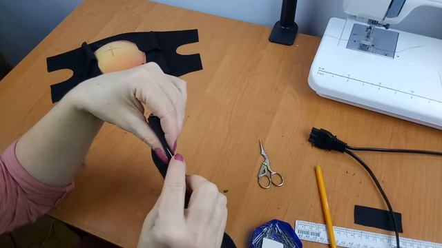 7. Зашиваем дырочку вручную смотреть онлайн