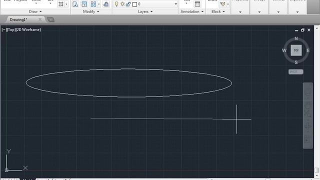 C00308 Drawing Ellipses AutoCAD 2014 Tutorial смотреть онлайн