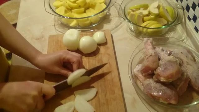 Куриные ножки с Айвой смотреть онлайн