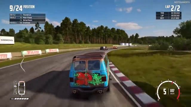 Wreckfest: Rusty Rats Car Pack DLC (Vandal Gameplay) смотреть онлайн