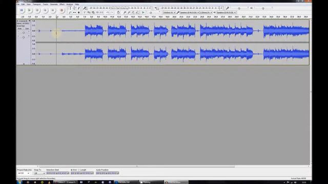 Using Audacity to Slow Down Songs смотреть онлайн