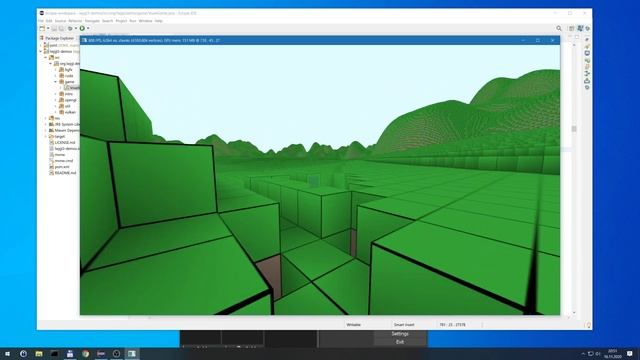 LWJGL 3 OpenGL - Voxel Game Collision Detection and Response (Part 5) смотреть онлайн