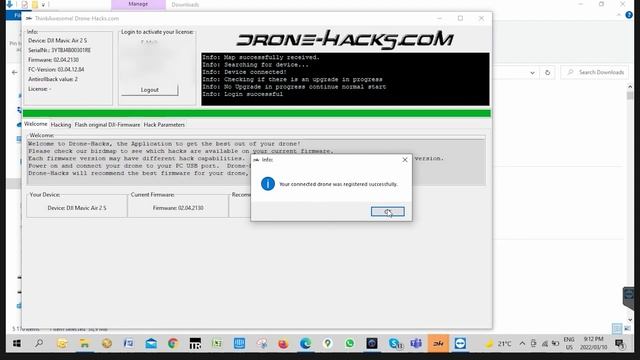 Drone-hacks 1.25 update! DJI Air2/Air2S Downgrade! смотреть онлайн