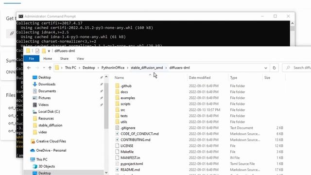 Run Stable Diffusion With AMD GPU (RX580) On Windows смотреть онлайн