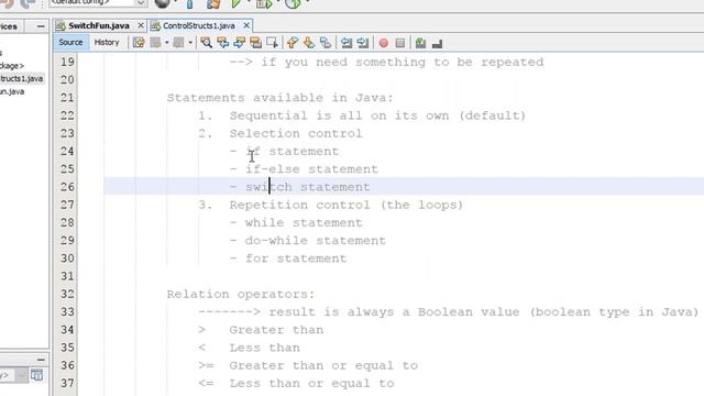 Quick and Dirty Java: Control Statements (Part I) смотреть онлайн