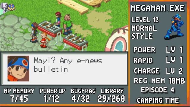 MegaMan Battle Network 2 100% Guide/Walkthrough|Episode 4: Camping time|BurnCrowSP смотреть онлайн