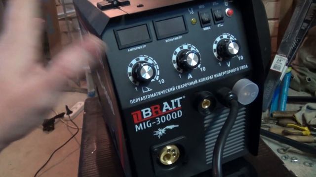БЮДЖЕТНЫЙ полуавтомат BRAIT MIG-300QD смотреть онлайн