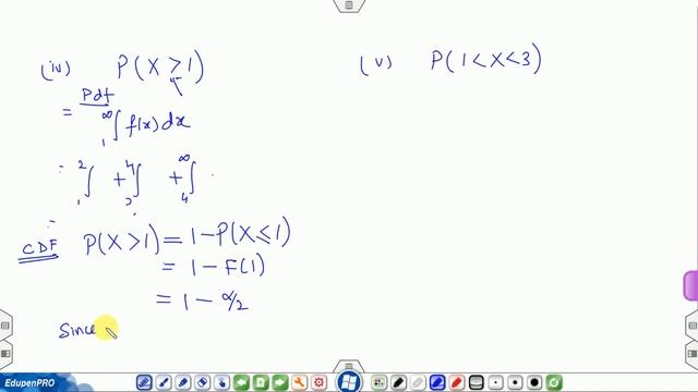 Calculate the Probability using CDF and PDF смотреть онлайн