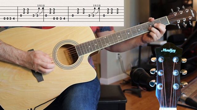 Raunchy by Bill Justis (featuring a Moukey beginner acoustic guitar) смотреть онлайн
