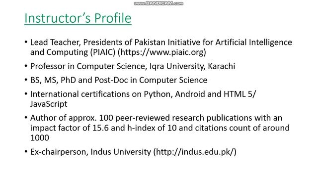 1 Instructors profile - Who is Prof. Dr. Noman Islam смотреть онлайн