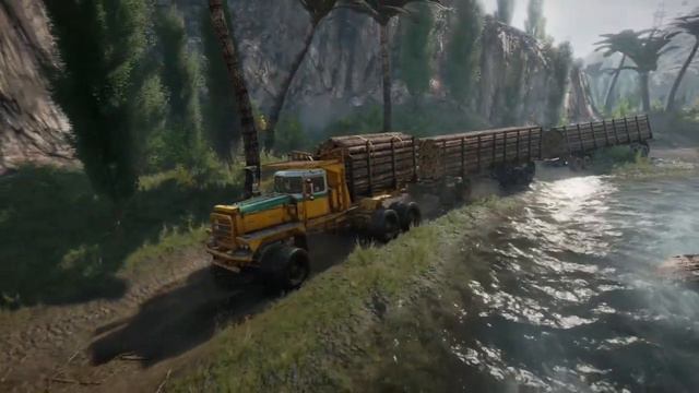 Best Logging Truck Pacific P16 JBE In SnowRunner Season 12 смотреть онлайн