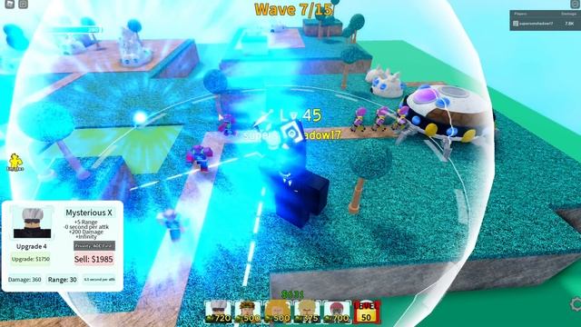 5 Star Gojo Showcase on All Star Tower Defense | Roblox смотреть онлайн