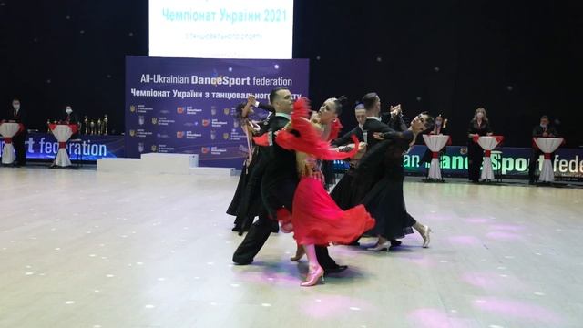 Ukrainian championship 2021 WDSF Standard. Final Tango смотреть онлайн