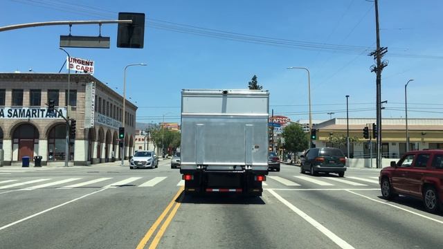 Los Angeles 4K - DTLA & Hollywood - Driving Downtown - USA смотреть онлайн