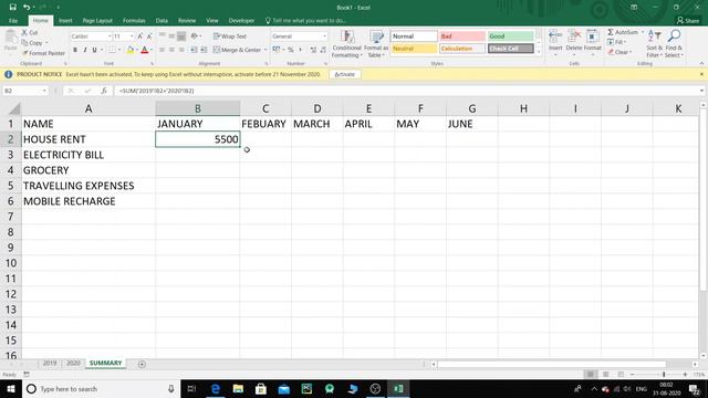 Excel - performing calculations from multiple worksheets and workbook смотреть онлайн