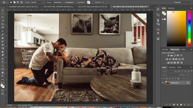 Photoshop fix: How to use the patch tool смотреть онлайн