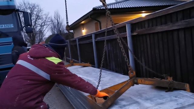 Плиты перекрытия. Доставка бывает интересной. смотреть онлайн