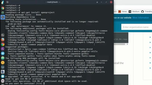 installation of OpenProject - Ubuntu 16.04. LTS смотреть онлайн