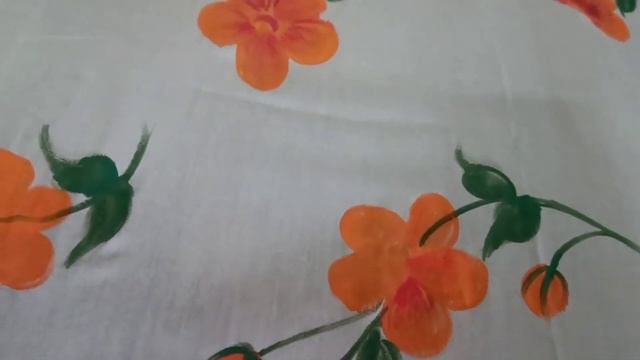 😍HOW TO PAINT FABRIC 🎨 Tutorial | Handpainted HIBISCUS SUIT 🧡 #handpaintedsarees #handpaintedsuits смотреть онлайн