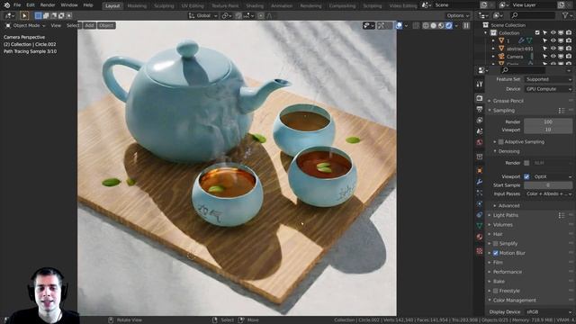 How to Use Blender's Viewport Denoising (Tutorial) смотреть онлайн