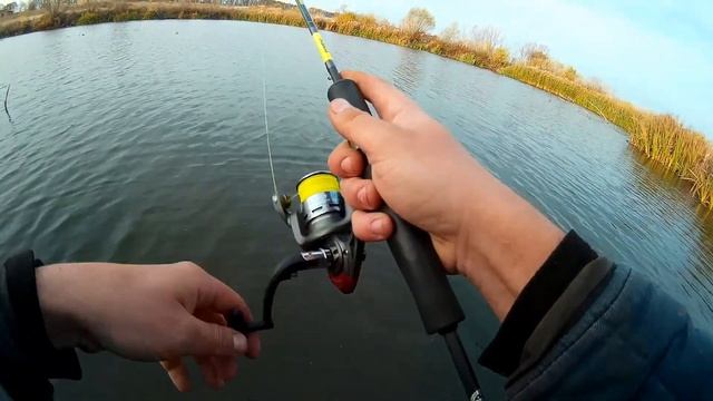 Осенние ранее утро, ловля щуки на спиннинг, #crank смотреть онлайн