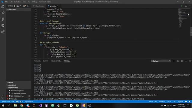 Платформер. Перемещение смотреть онлайн