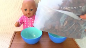 ЗАВТРАК В КРОВАТЬ! НЕОБЫЧНОЕ УТРО БЕБИ БОН Мультик Как Мама, Куклы Пупсики 108мама тв