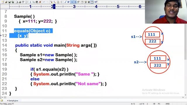 Overriding predefined methods in JAVA смотреть онлайн