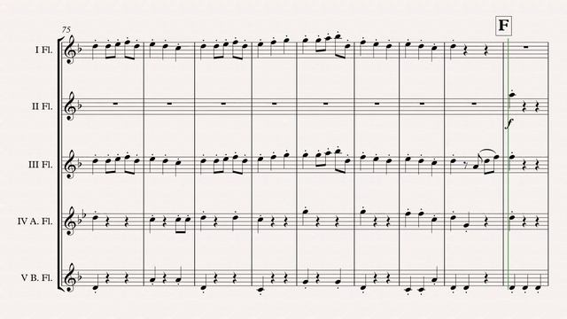 „Pirates Of The Caribbean" Flute Choir arr. Adrian Wagner (Klaus Badelt) смотреть онлайн