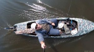 Электромотор на каяке