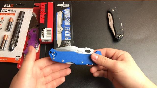 Распаковка-обзор, ноябрь, Cold Steel, Kershaw, 5.11