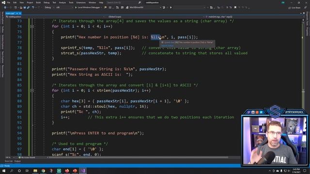 Reddit Request! CrackMe Hex Arrays with Ghidra! смотреть онлайн